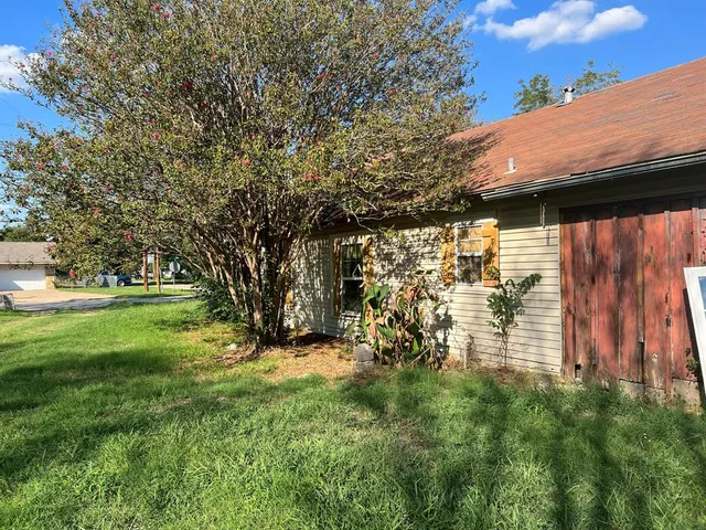 a view of outdoor space and yard