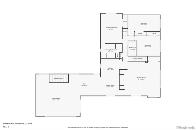 $1,650,000 | 5468 Lariat Drive, Castle Rock, CO 80108