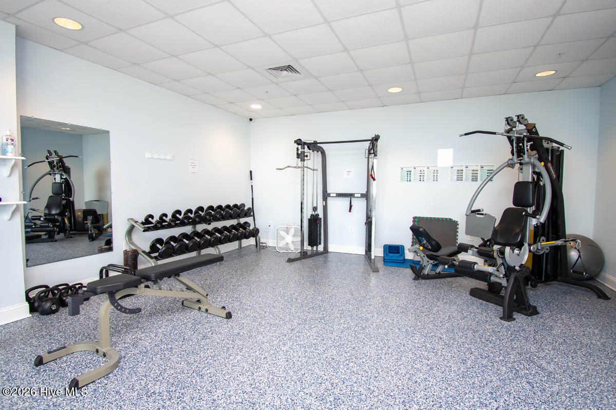 1550 Salter Path Road, Unit 409 Indian Beach, NC 28512 - Photo 30 of 45 Nautical Club fitness
