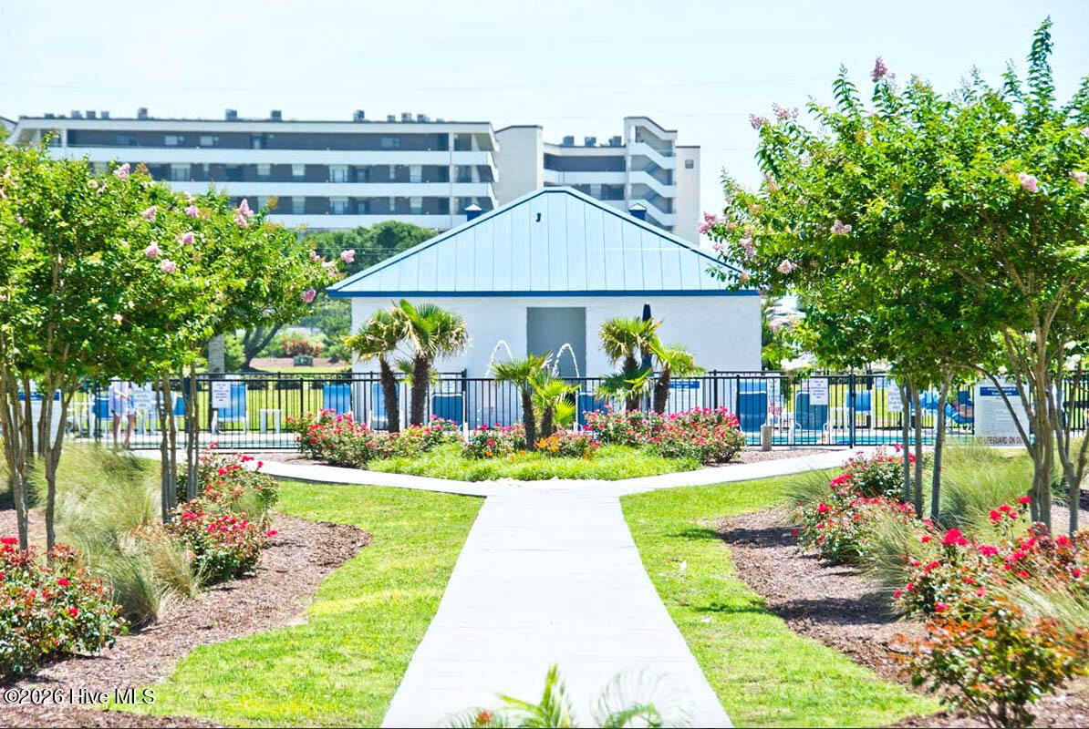 1550 Salter Path Road, Unit 409 Indian Beach, NC 28512 - Photo 38 of 45 Entrance to Pool