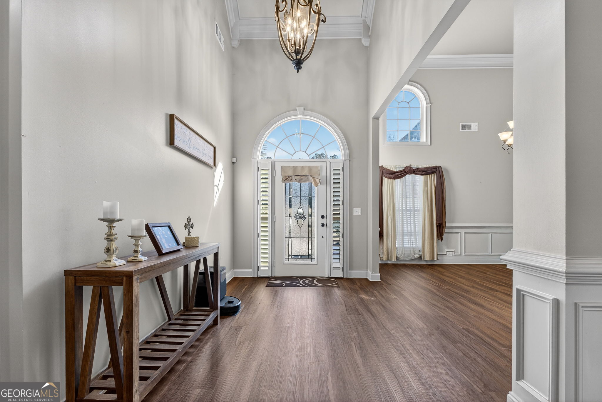 32 River Rapids Drive Forsyth, GA 31029 - Photo 4 of 32 a view of entryway with wooden floor