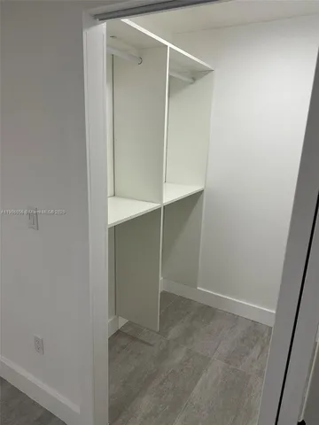 a view of outdoor space with garden