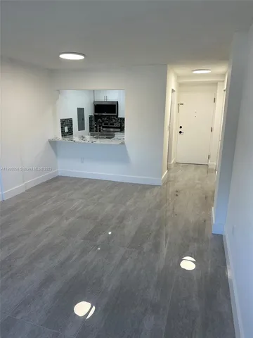 a view of empty room