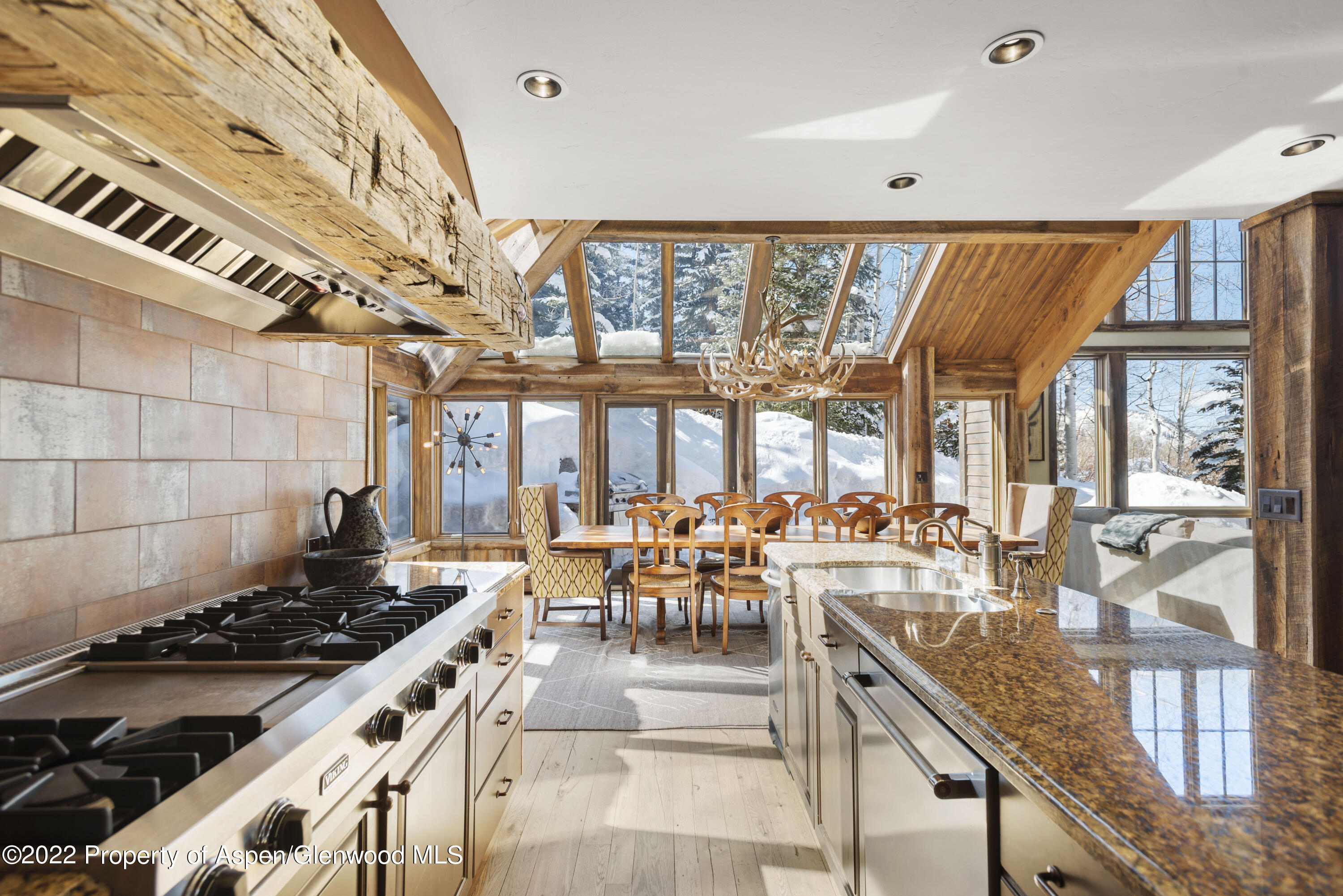 1400 Wood Road Snowmass Village, CO 81615 - Photo 10 of 36 a large kitchen with lots of counter top space