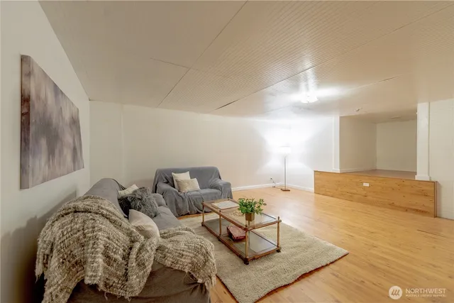 a bed room with two bed and a couch