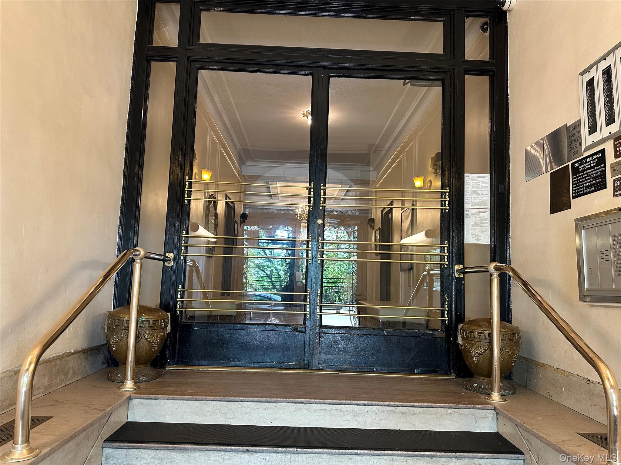 409 Edgecombe Avenue, Unit 7F Manhattan, NY 10032 - Photo 22 of 22 a view of staircase with a rug