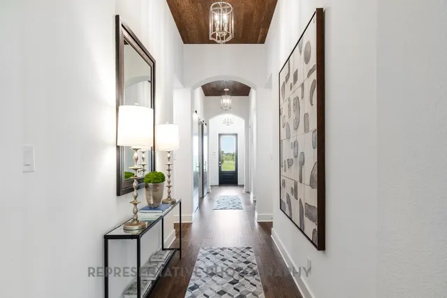a view of a living room and dining room