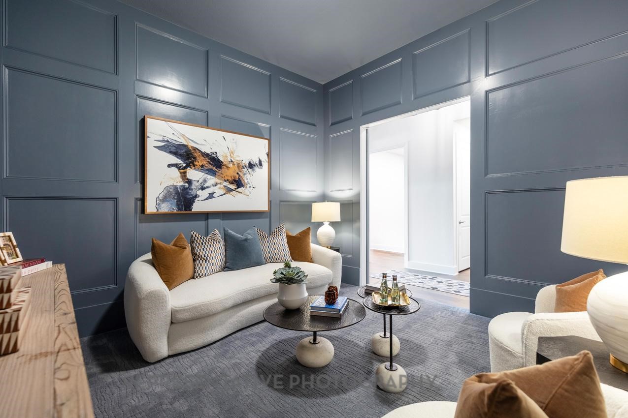 22227 Mount Whitney Road Waller, TX 77484 - Photo 47 of 49 a living room with furniture a lamp and a window