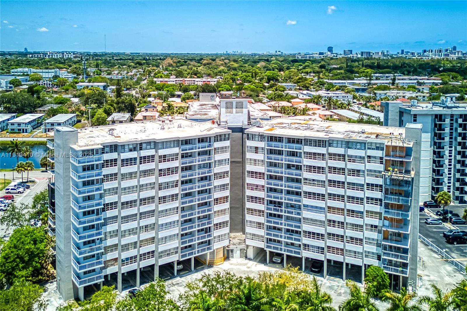 2025 Northeast 164th Street, Unit 907 North Miami Beach, FL 33162 - Photo 5 of 33 a view of a city with tall buildings