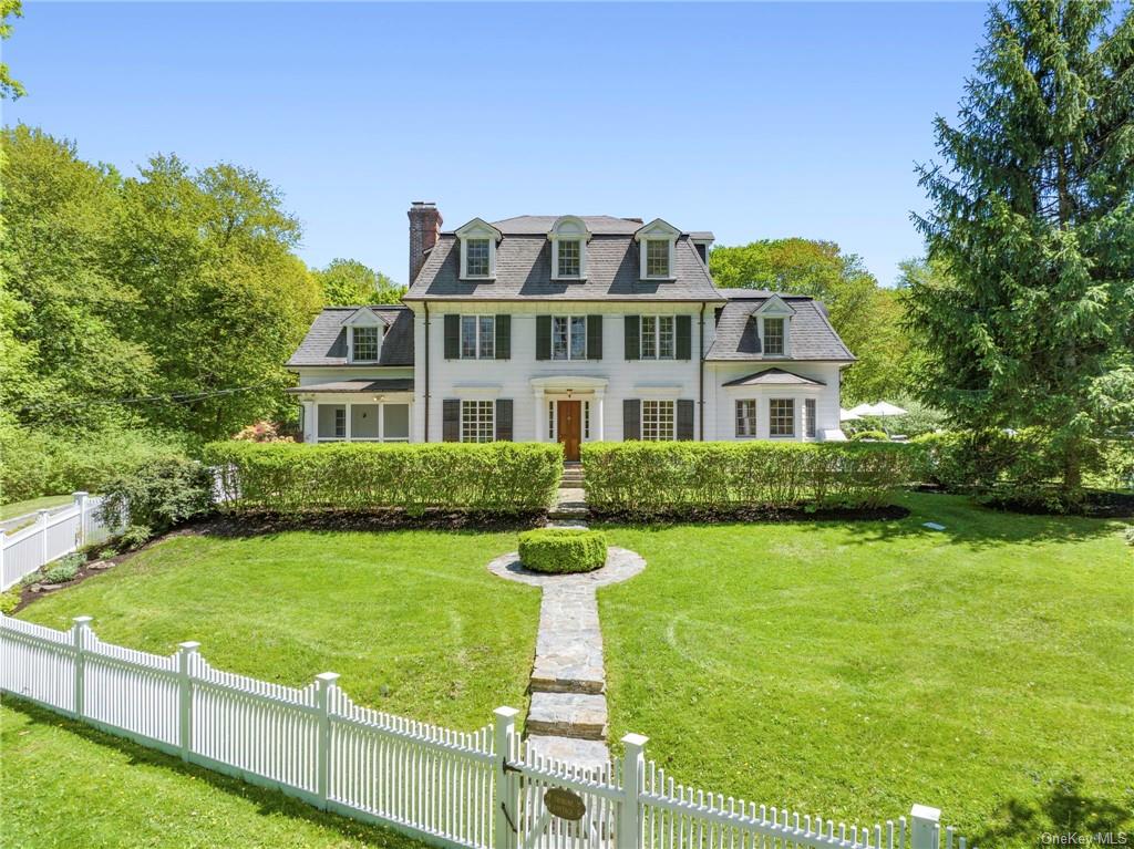 Welcome to 28 Brevoort Rd-the Moses Wanzer House/"Tribune Cottage", a classic 6 bedroom colonial on 3.64 park-like acres with pool,& poolhouse. A private oasis just moments from town, train, Chappaqua Crossing/Whole Foods and Horace Greeley H.S. Lovingly renovated for today's lifestyle.