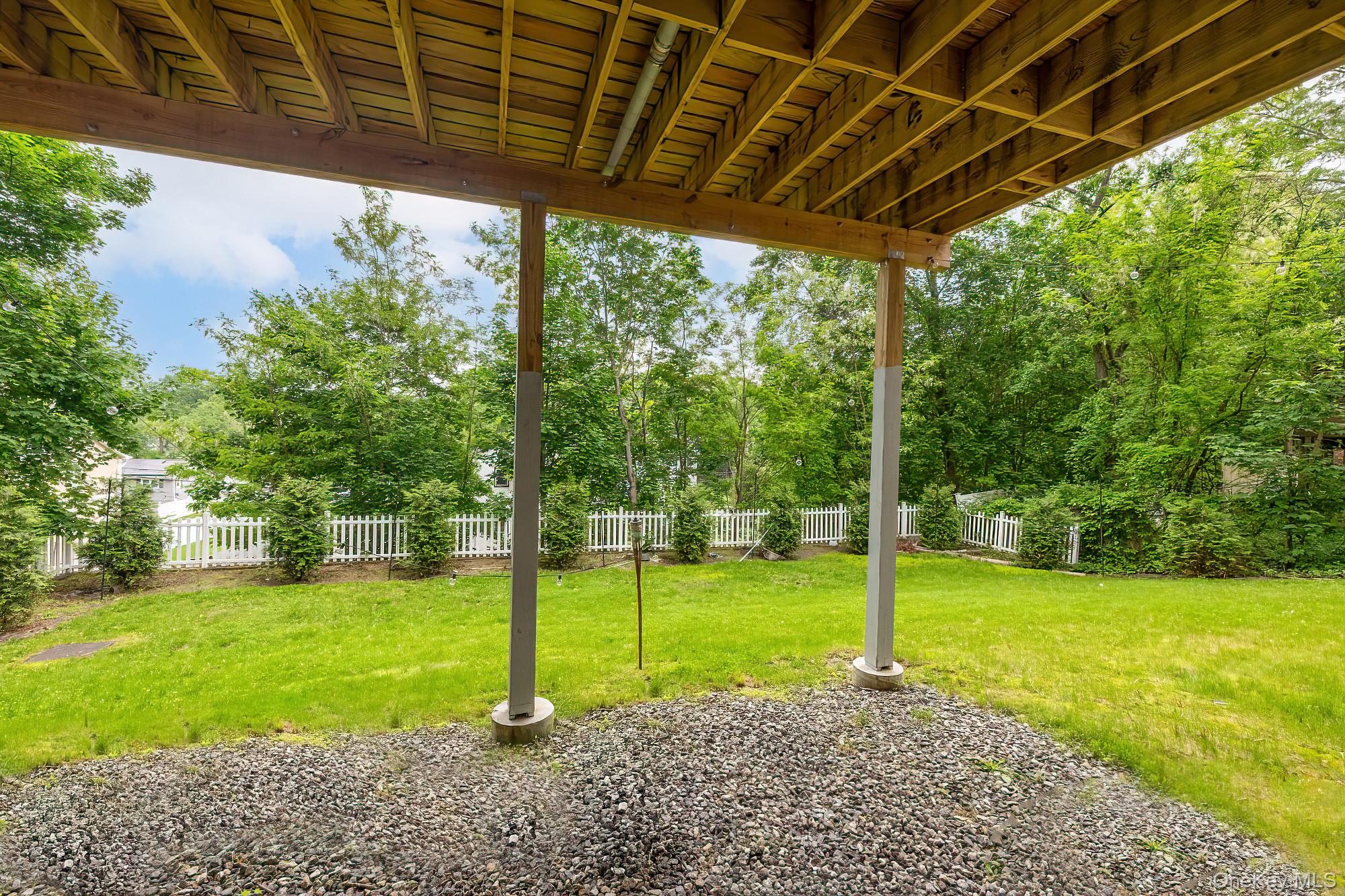 5 Teramar Way White Plains, NY 10607 - Photo 34 of 39 a view of a backyard with a garden and plants