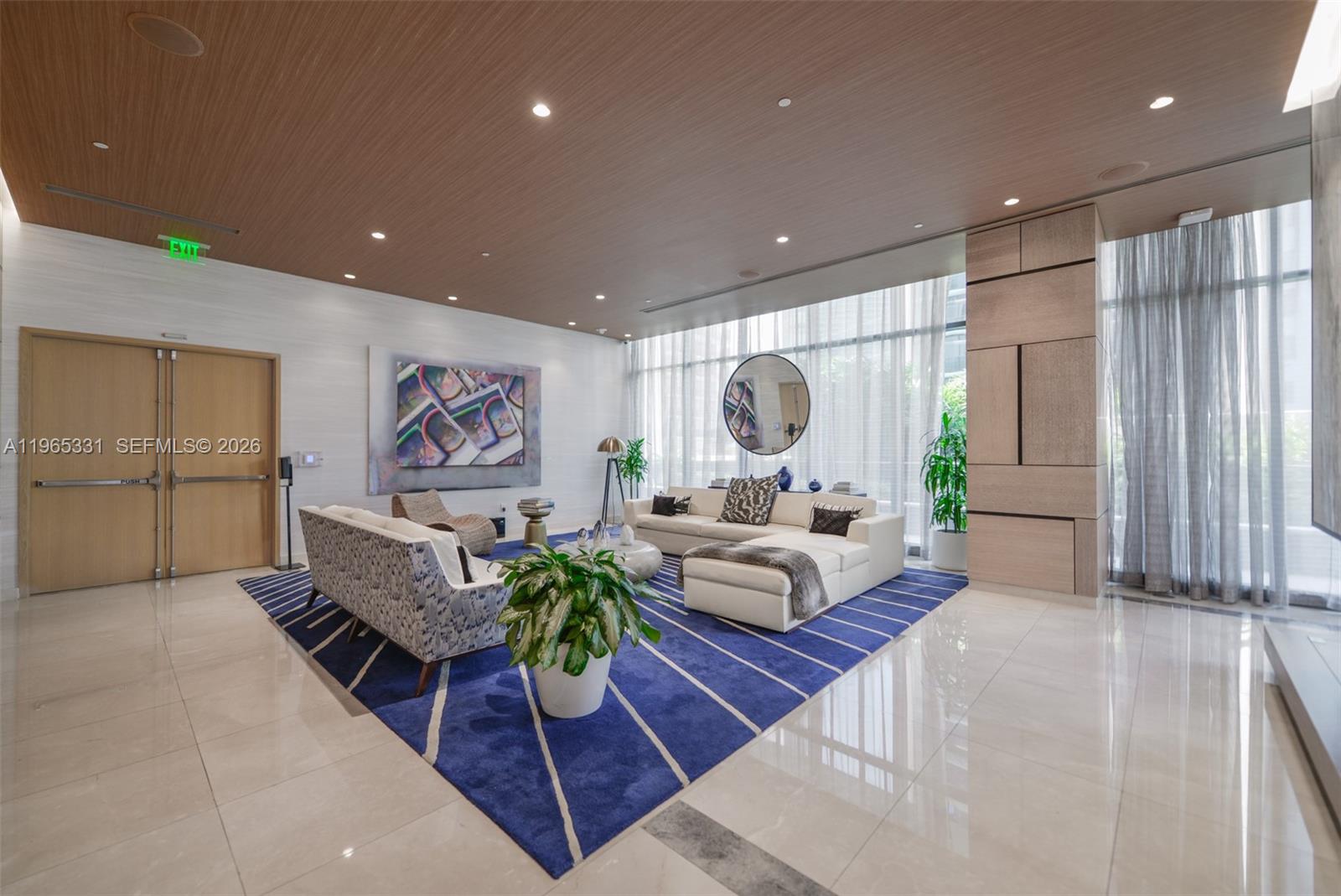 45 Southwest 9th Street, Unit 1107 Miami, FL 33130 - Photo 40 of 50 a living room with furniture