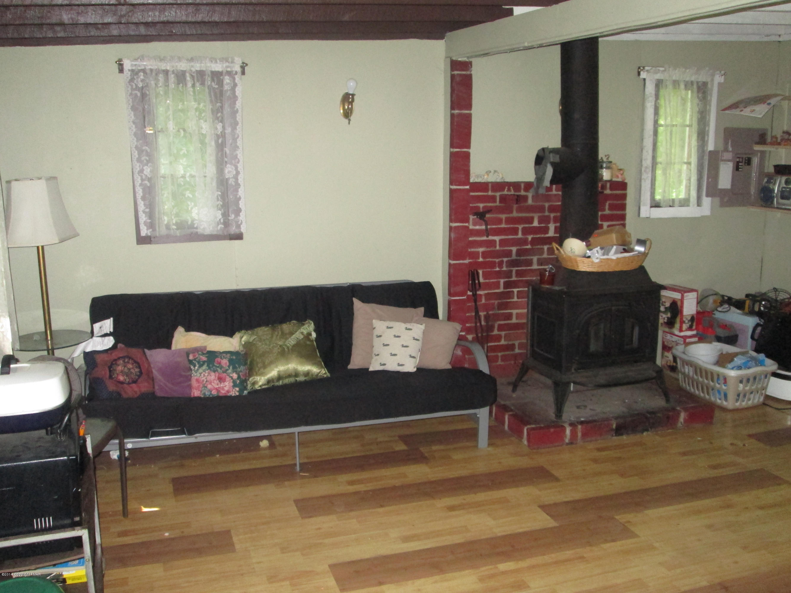 406 Opus Road East Stroudsburg, PA 18302 - Photo 5 of 15 Wood Stove in Living Room