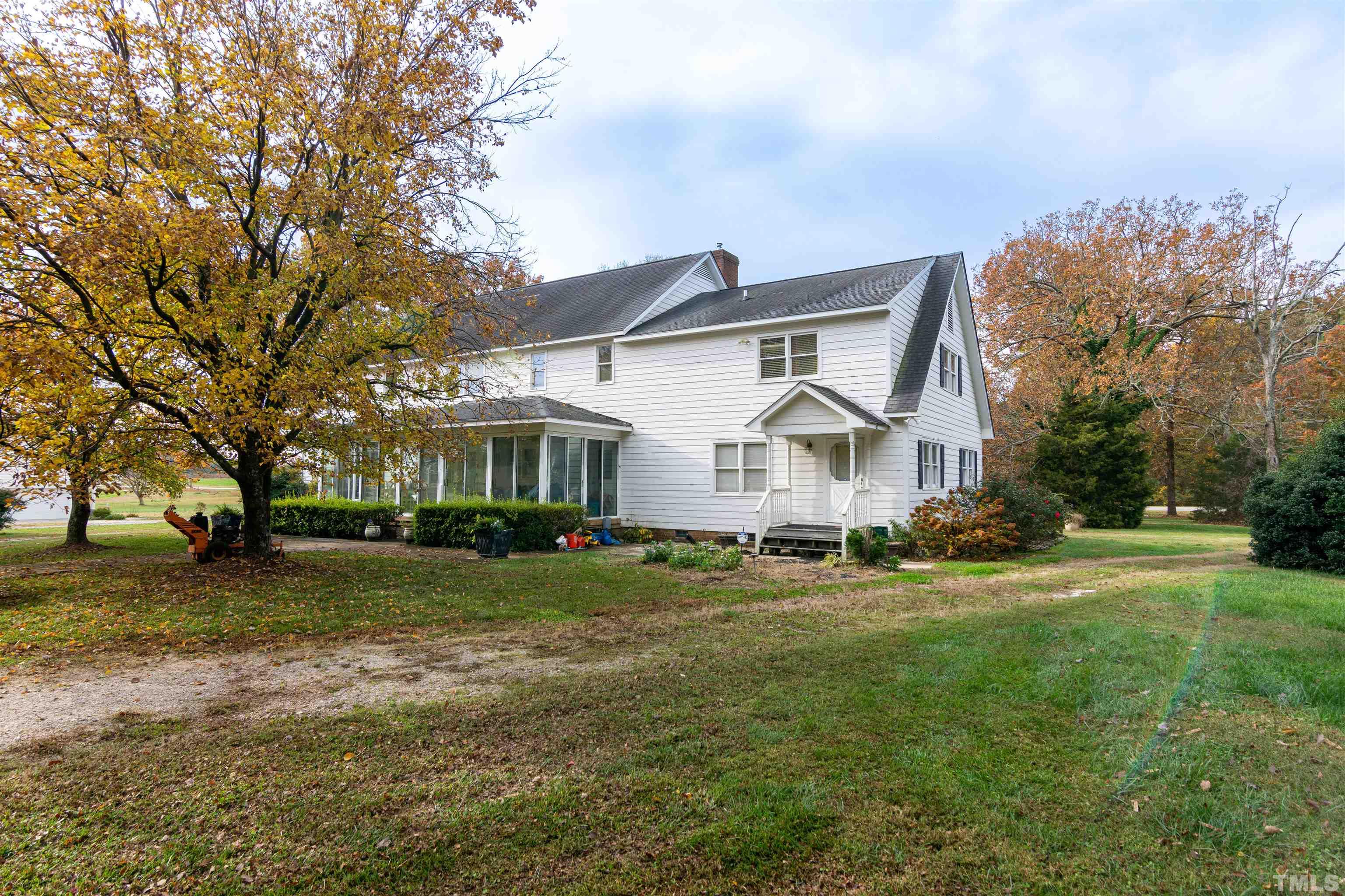 7020 Zebulon Road Wake Forest, NC 27587 - Photo 45 of 45 a front view of house with yard and green space