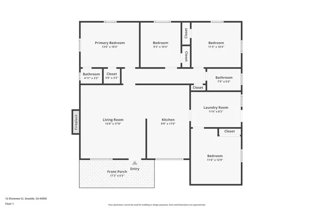 $798,888 | 12 Shawnee Court, Seaside, CA 93955