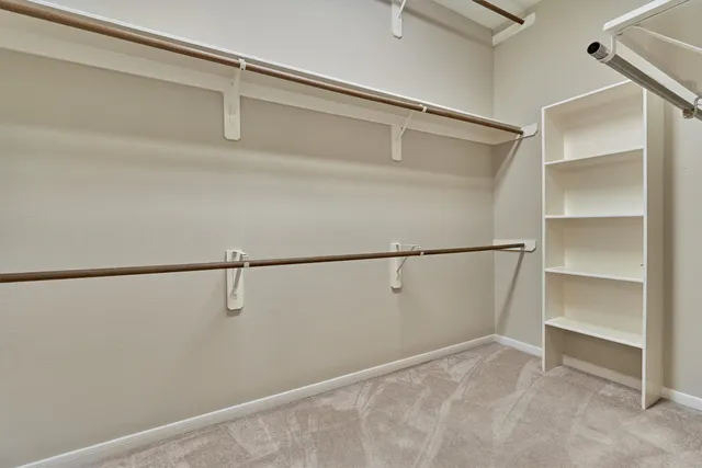 a view of walk in closet