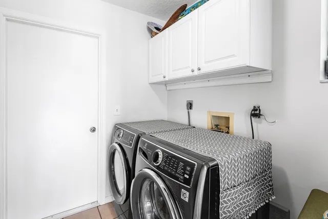 a view of a swimming pool and a porch