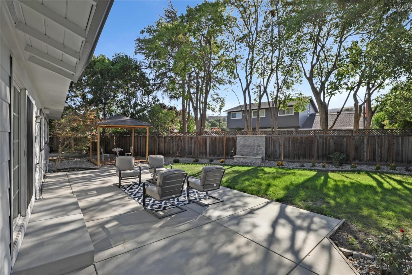 320 Ethan Court San Ramon, CA 94583 - Photo 41 of 46 a view of backyard with seating and green space