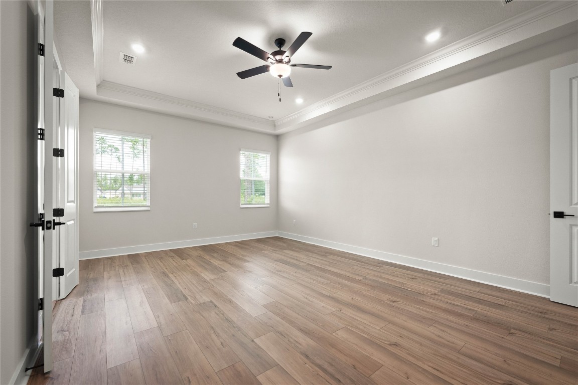 36199 Pitch Lane Hilliard, FL 32046 - Photo 29 of 40 wooden floor in an empty room with a window