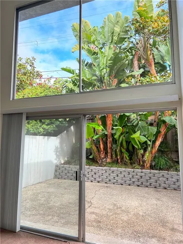 a view of a garden area