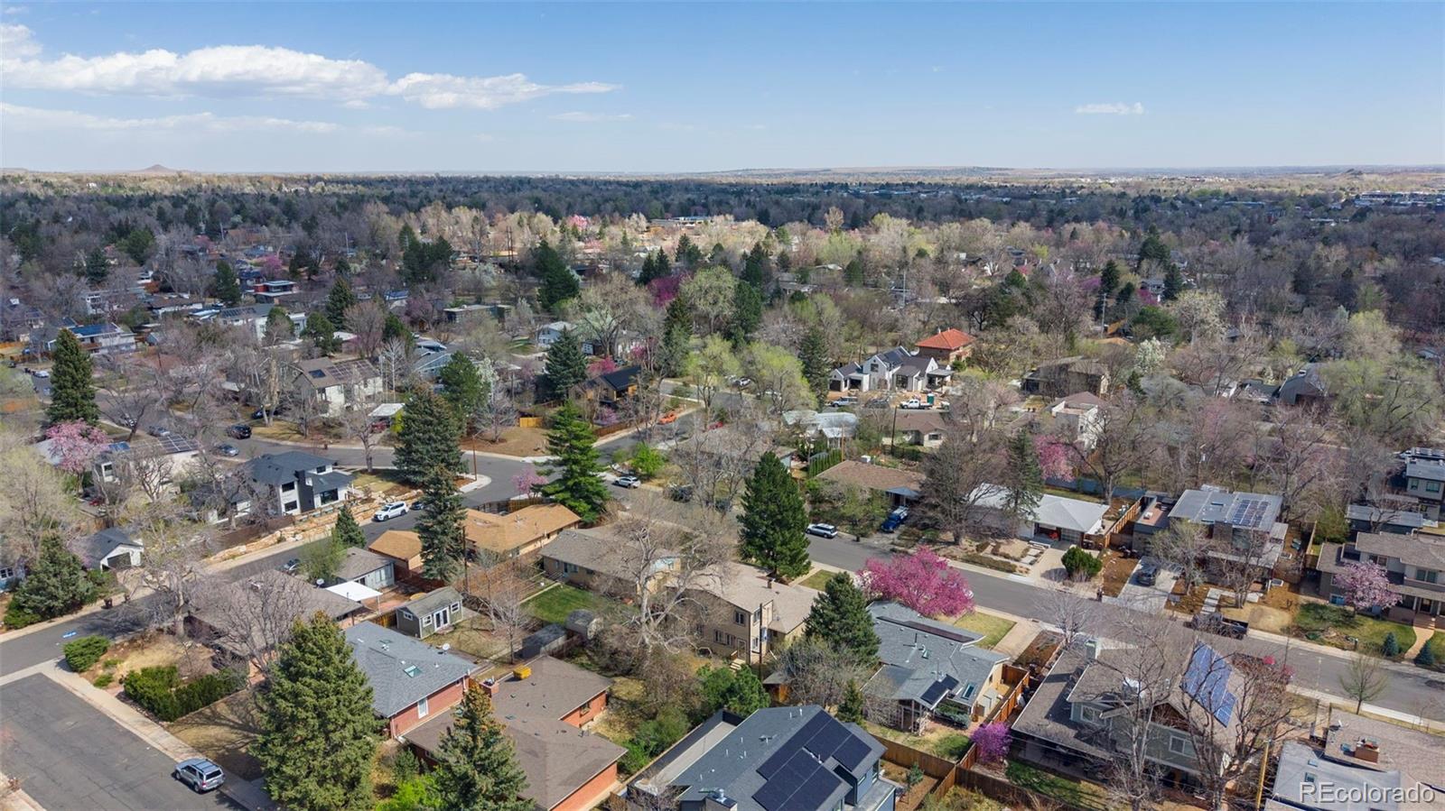 2935 17th Street Boulder, CO 80304 - Photo 37 of 38 an aerial view of a city