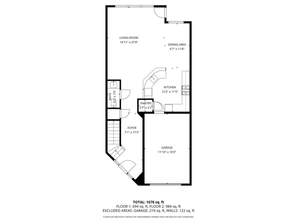a picture of floor plan