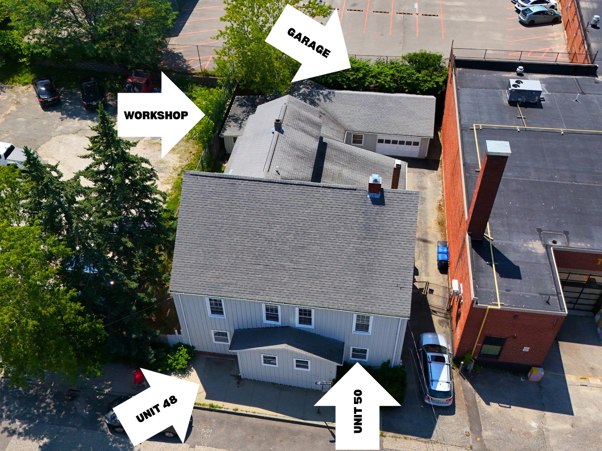 50 Alder Street Portland, ME 04101 - Photo 33 of 39 Aerial Front Highlights
