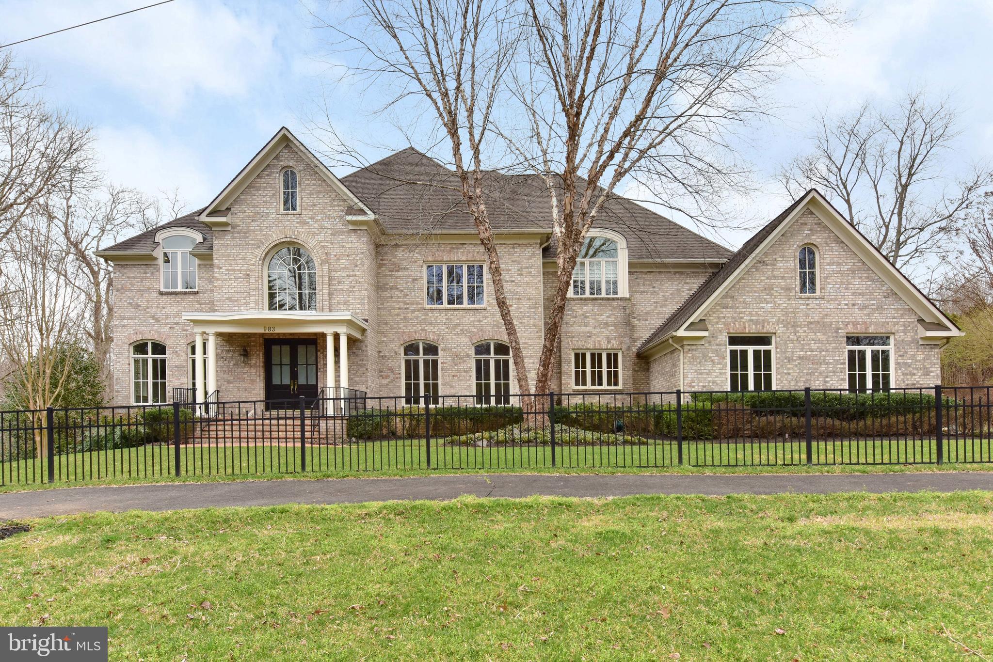 983 Spring Hill Road McLean, VA 22102 - Photo 1 of 41 Stately all brick Colonial on fenced one acre!