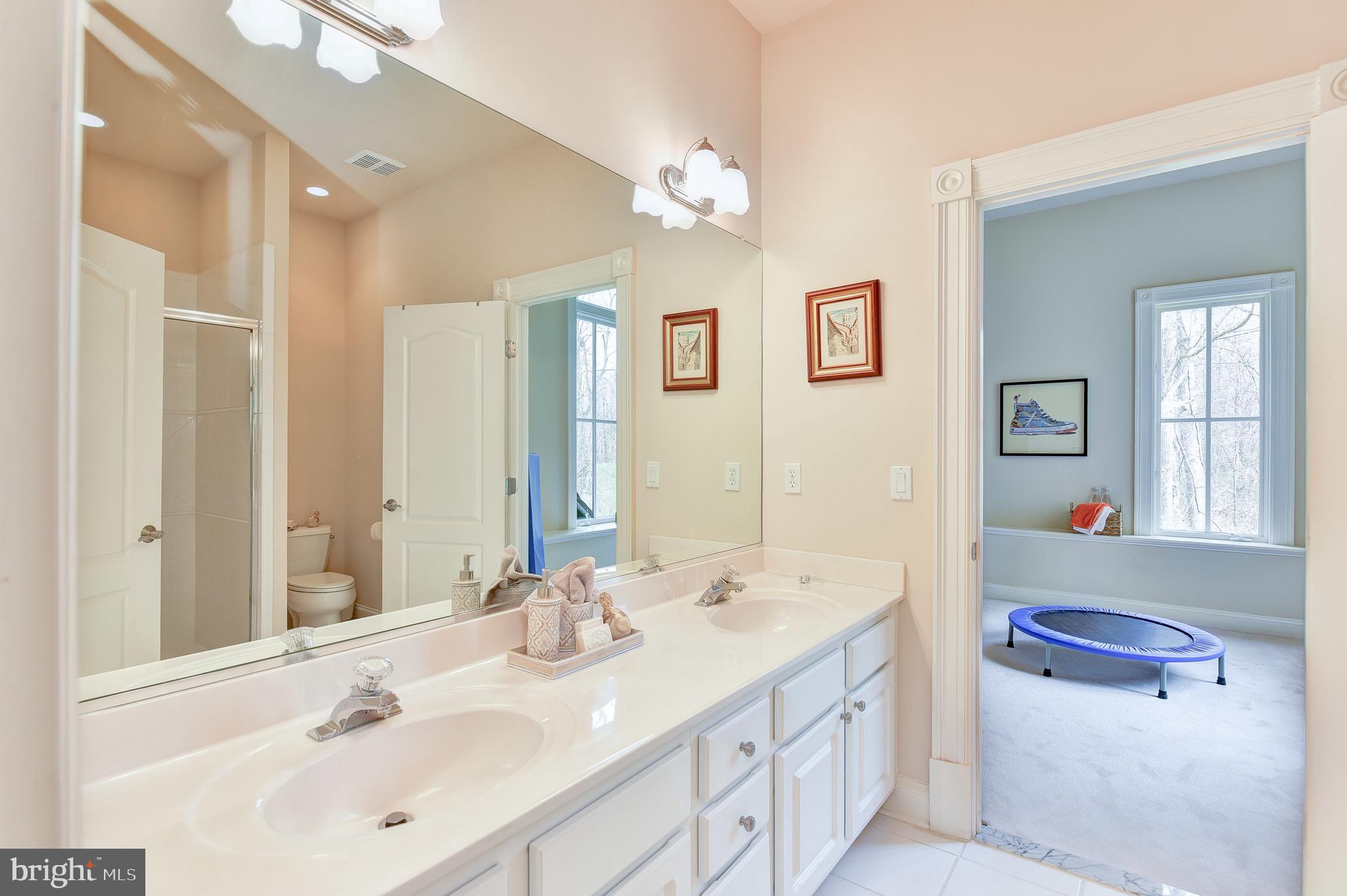 983 Spring Hill Road McLean, VA 22102 - Photo 30 of 41 Jack and Jill Bathroom in lower level