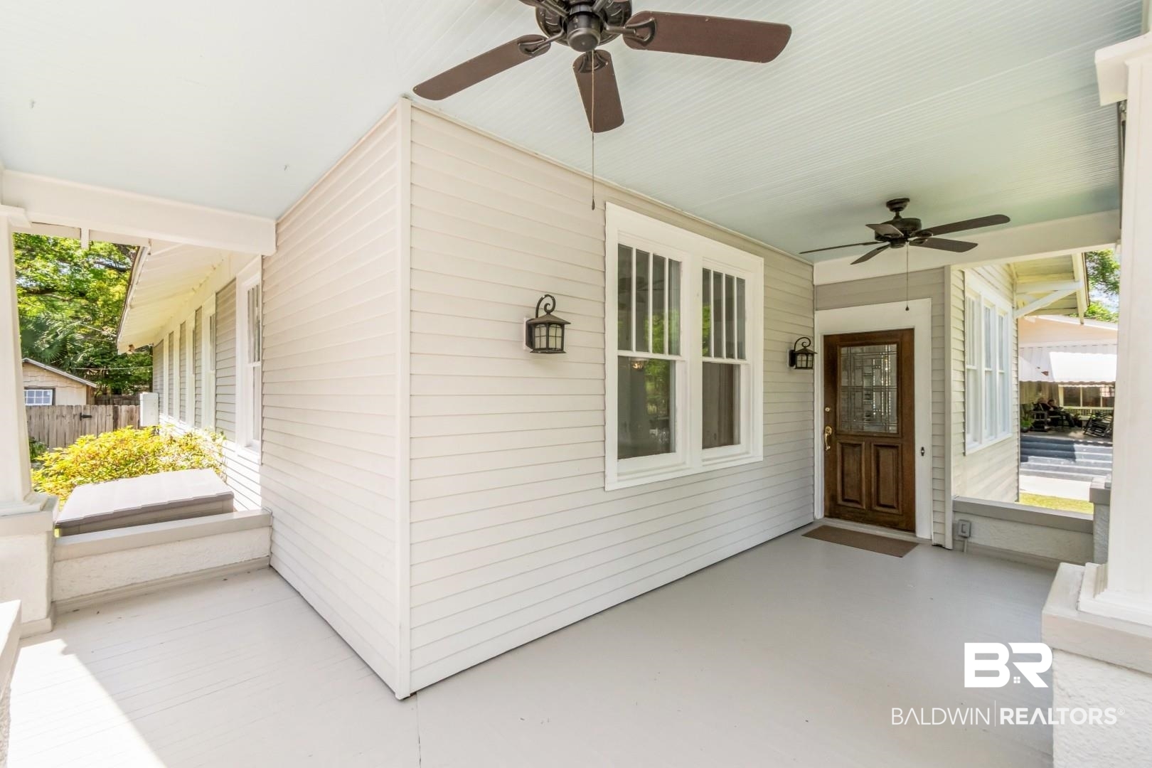10 Macy Place Mobile, AL 36604 - Photo 31 of 43 View of patio featuring ceiling fan