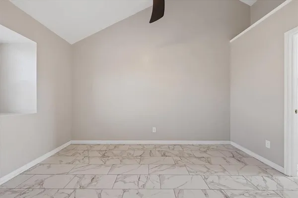 a view of empty room