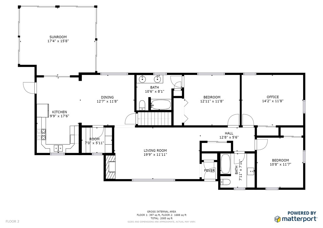 29 Landmark Road Warwick, RI 02886 - Photo 20 of 21 Main Level Floor Plan