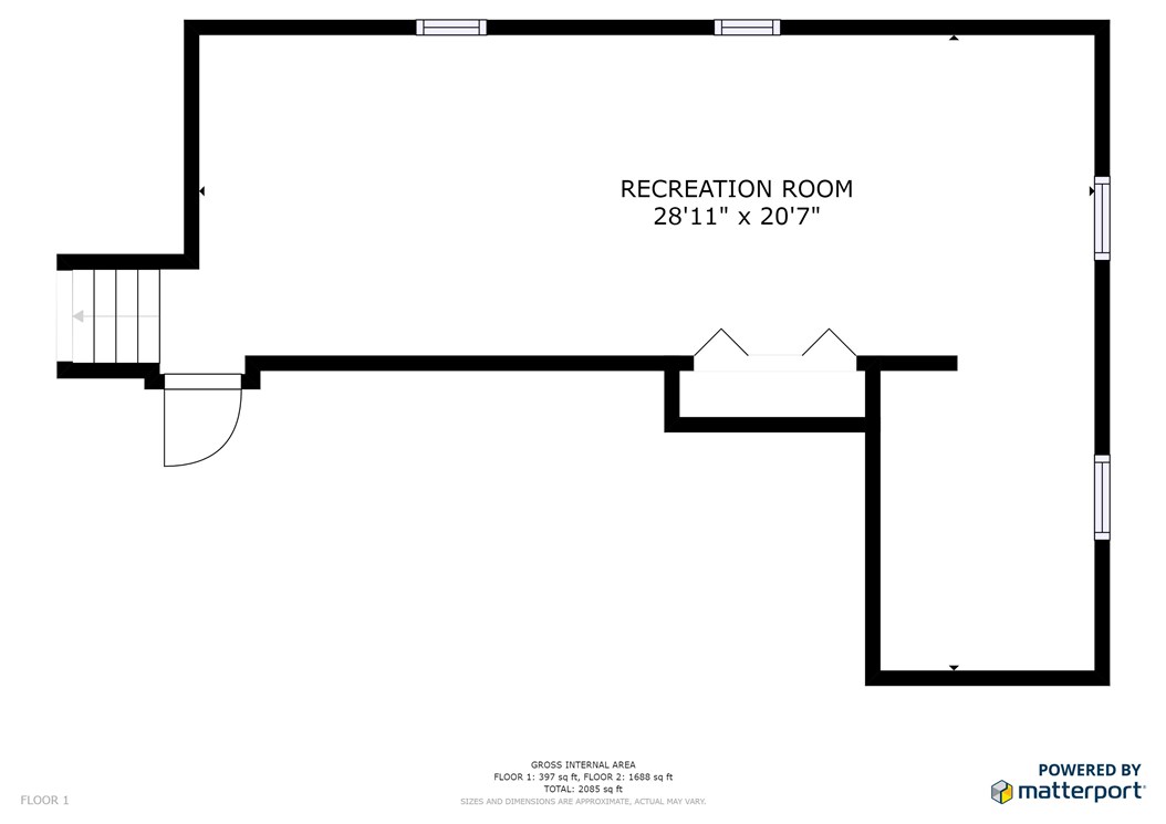 29 Landmark Road Warwick, RI 02886 - Photo 21 of 21 Lower Level Floor Plan
