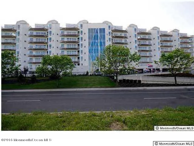 a view of a tall building