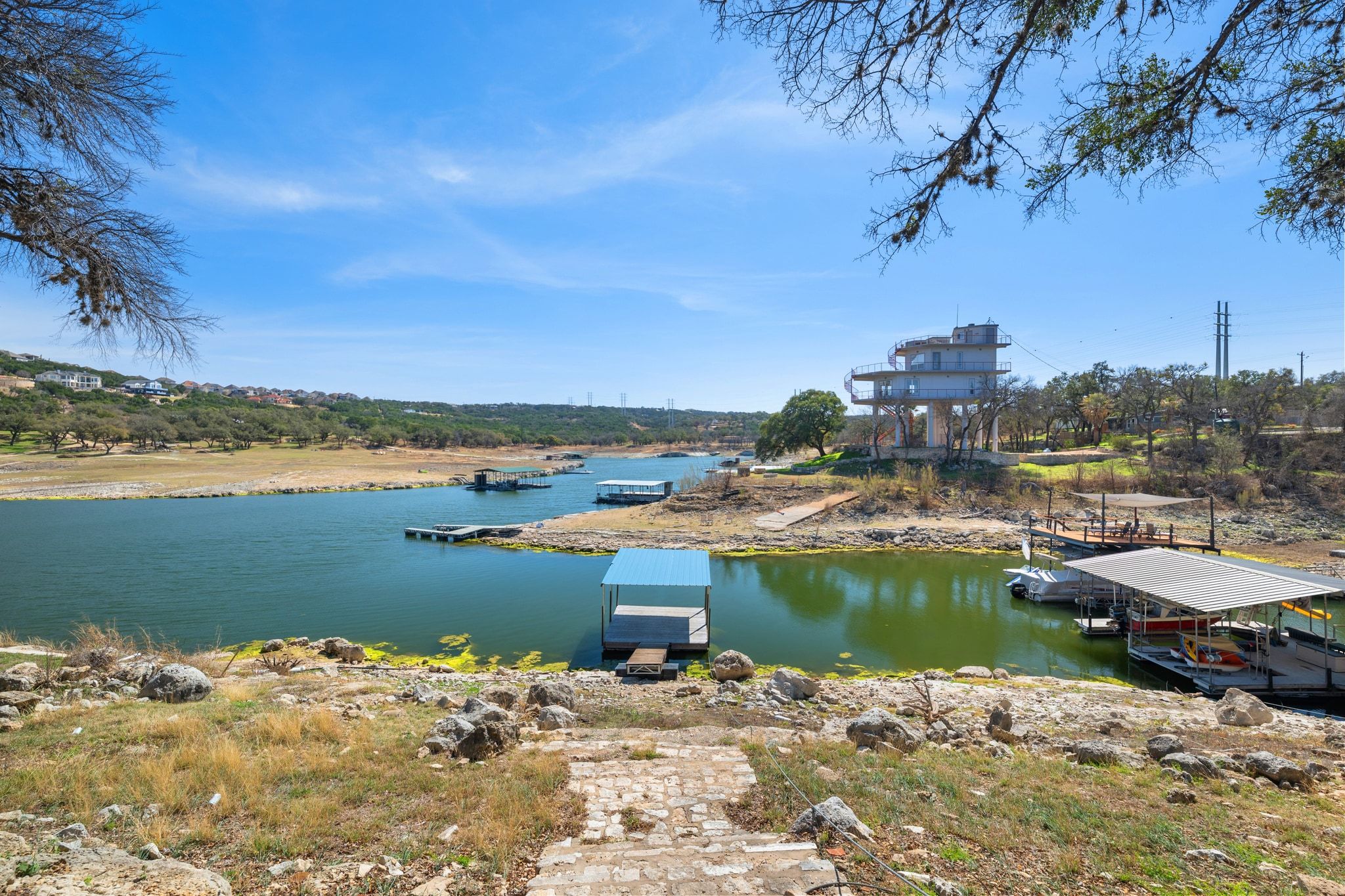 2903 Oak Ridge Drive Spicewood, TX 78669 - Photo 29 of 33 Dock area featuring a water view