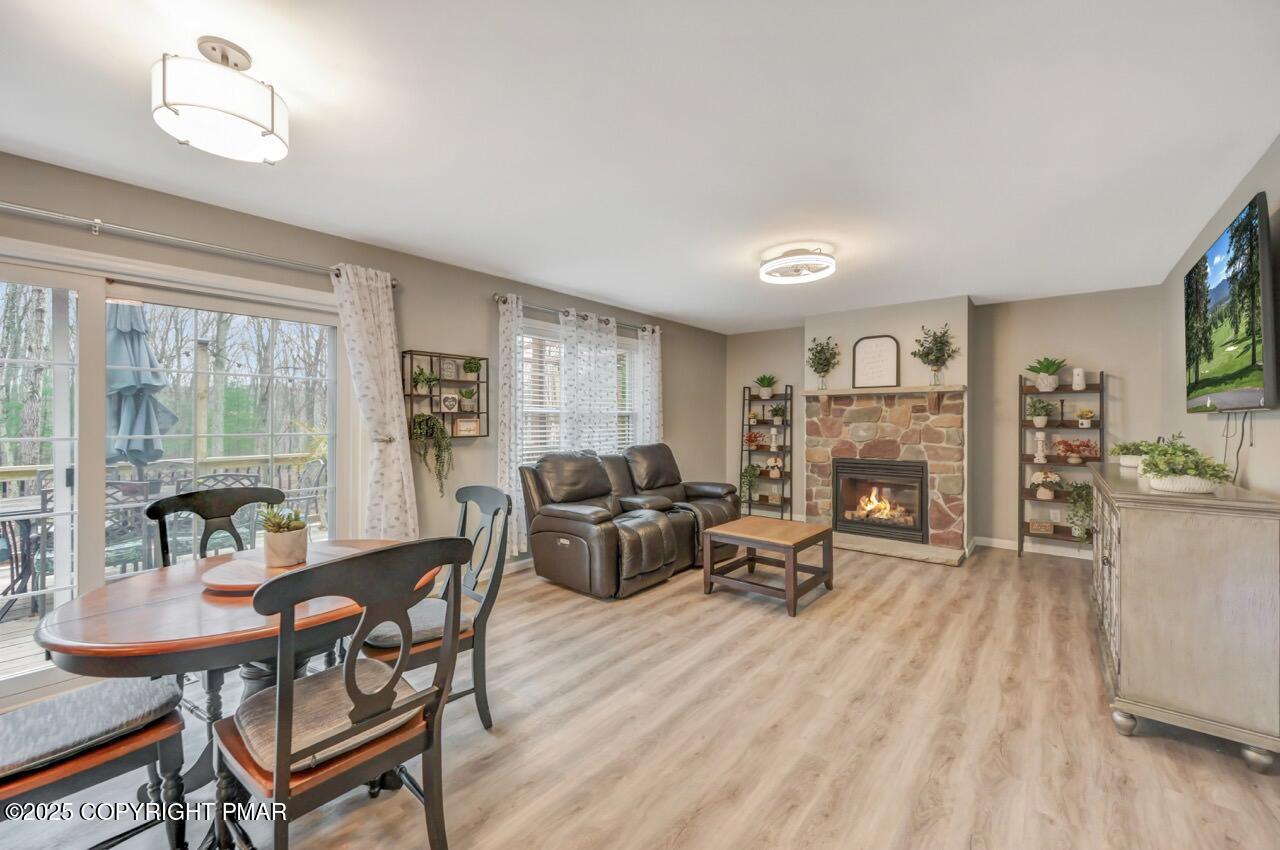 2512 Valley View Acres Road Stroudsburg, PA 18360 - Photo 11 of 40 Gas Fireplace in Living Room