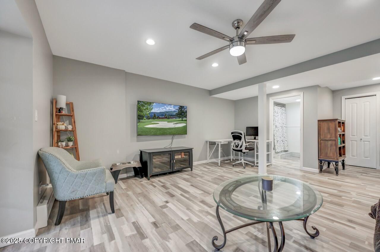 2512 Valley View Acres Road Stroudsburg, PA 18360 - Photo 31 of 40 Huge Recreation Room