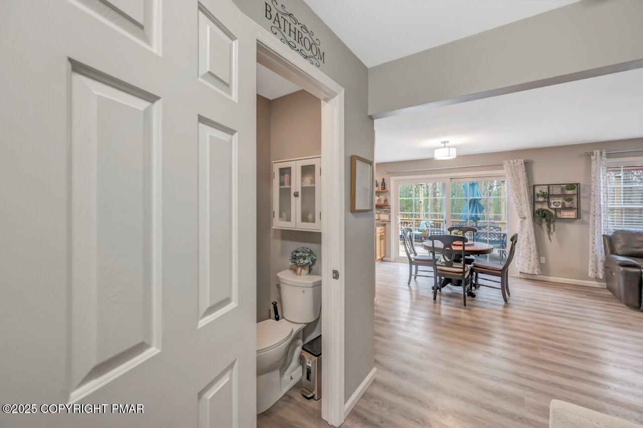 2512 Valley View Acres Road Stroudsburg, PA 18360 - Photo 6 of 40 Foyer to Powder Room