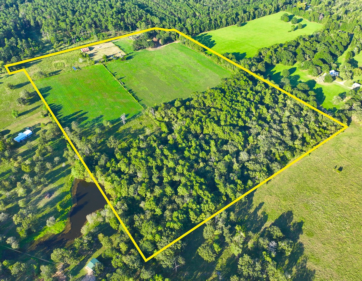 1 Hoke Road Richards, TX 77873 - Photo 40 of 43 a green field with lots of green space and trees in the background