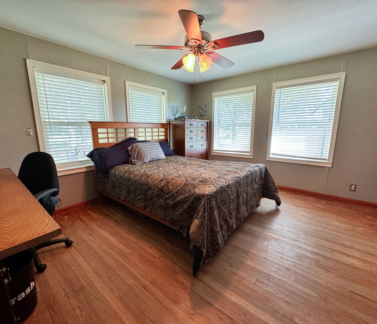 1 Hoke Road Richards, TX 77873 - Photo 7 of 43 a bedroom with a bed window and a chair