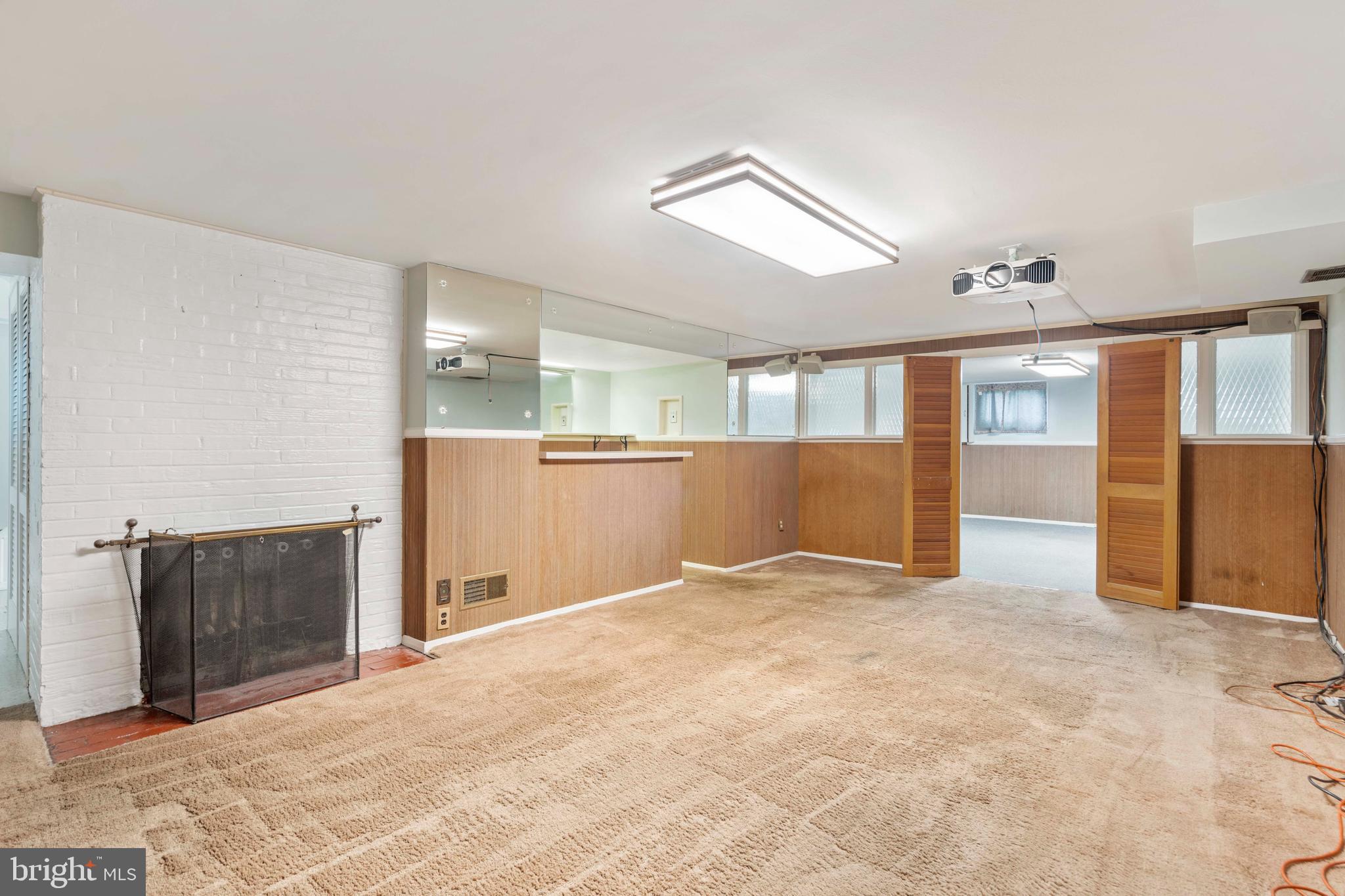 3916 Braddock Road Alexandria, VA 22312 - Photo 17 of 29 LL Recreation Room with Fireplace