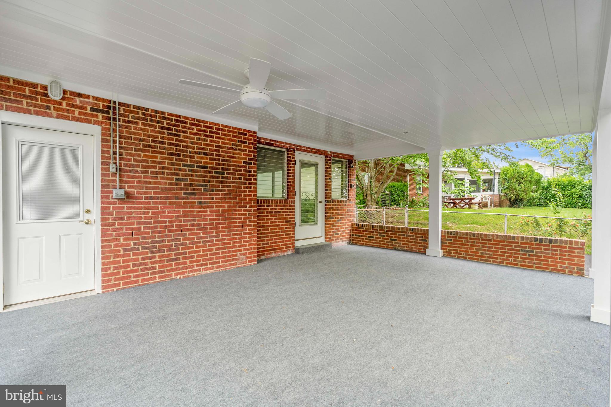 3916 Braddock Road Alexandria, VA 22312 - Photo 25 of 29 Covered Walkway from Attached Garage