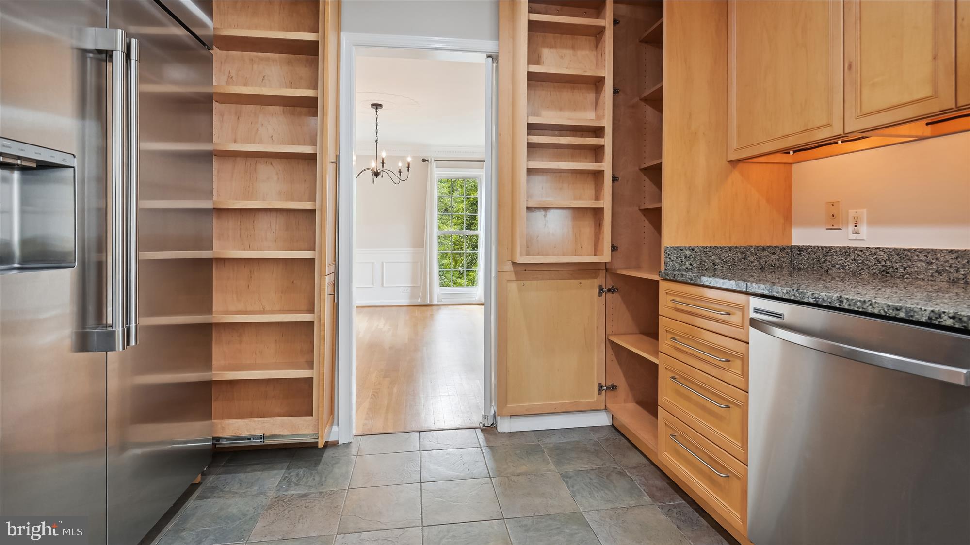 1313 Merrie Ridge Road McLean, VA 22101 - Photo 15 of 72 Built-in shelving in kitchen