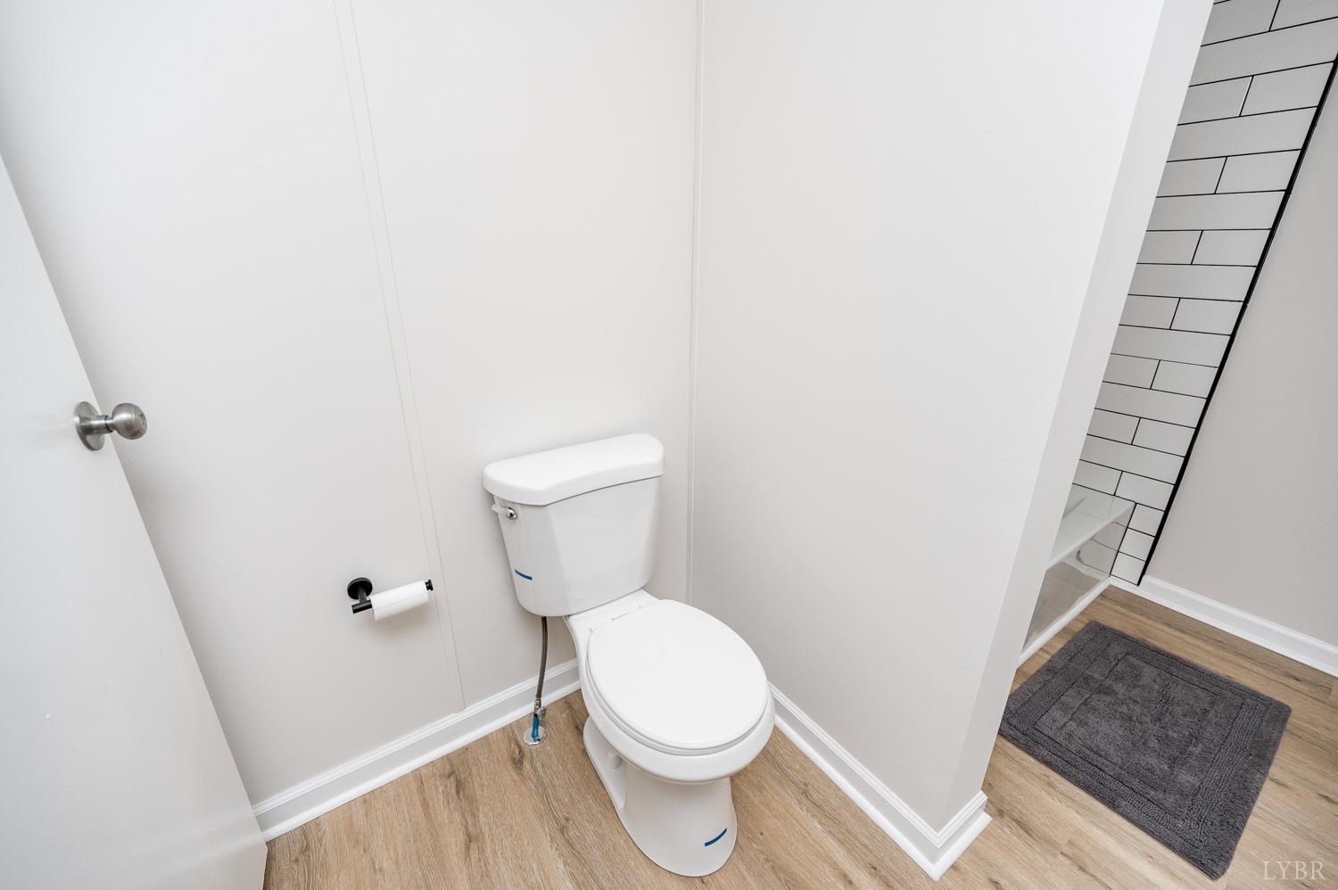 1636 Maddox Road Gladys, VA 24554 - Photo 25 of 54 a white toilet sitting next to a shower