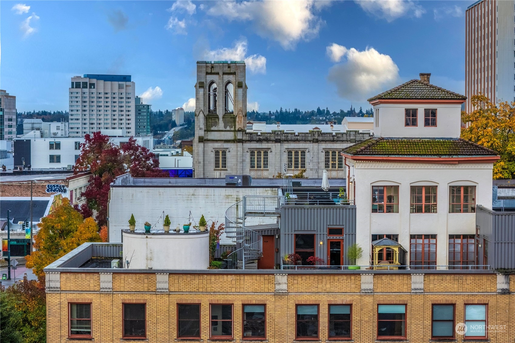 744 Market Street, Unit 302 Tacoma, WA 98402 - Photo 27 of 28 a aerial view of a multi story building