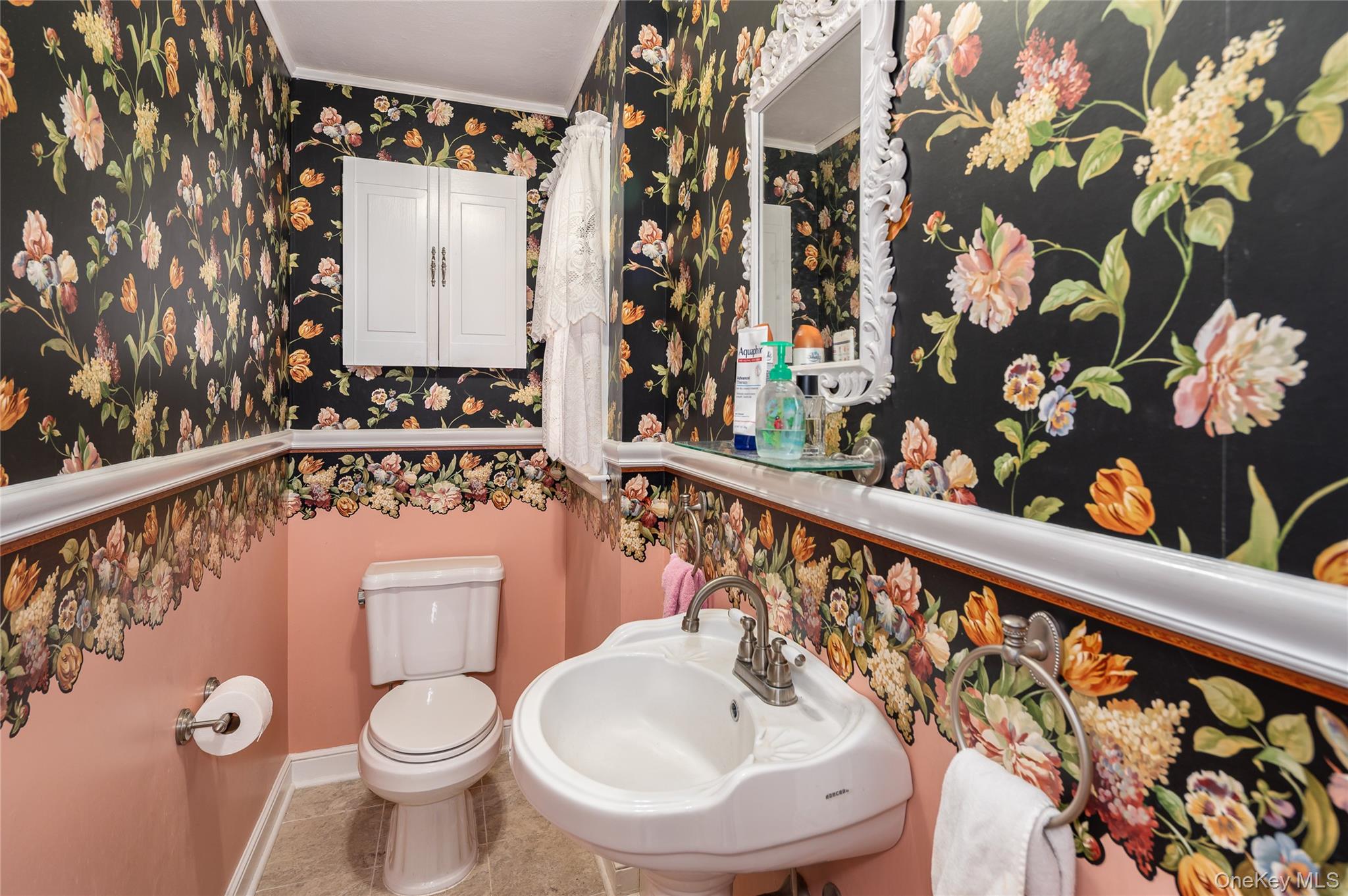 50 W Road South Salem, NY 10590 - Photo 18 of 29 a bathroom with a sink and a mirror