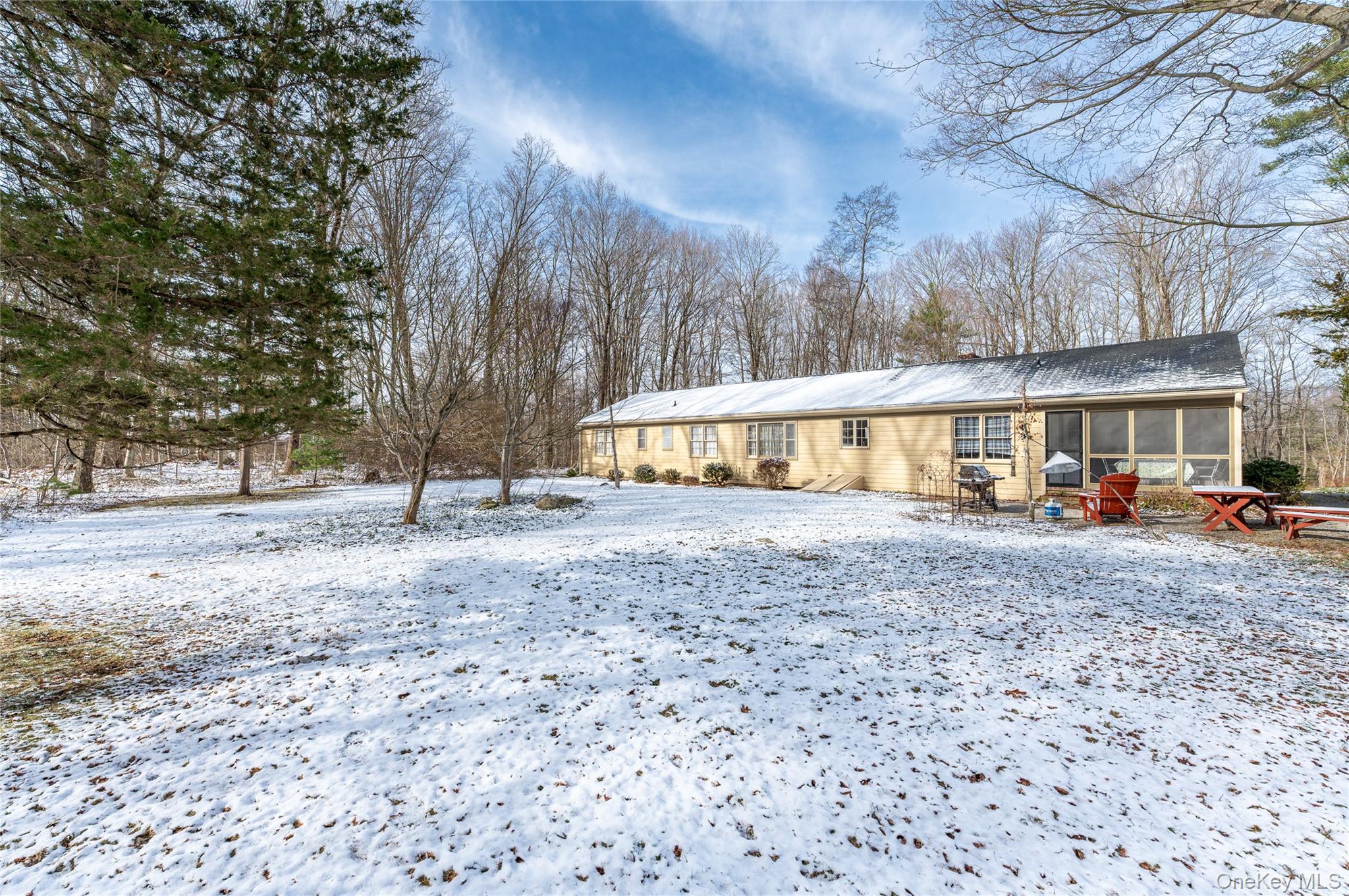 50 W Road South Salem, NY 10590 - Photo 23 of 29 a view of house with outdoor space and sitting area