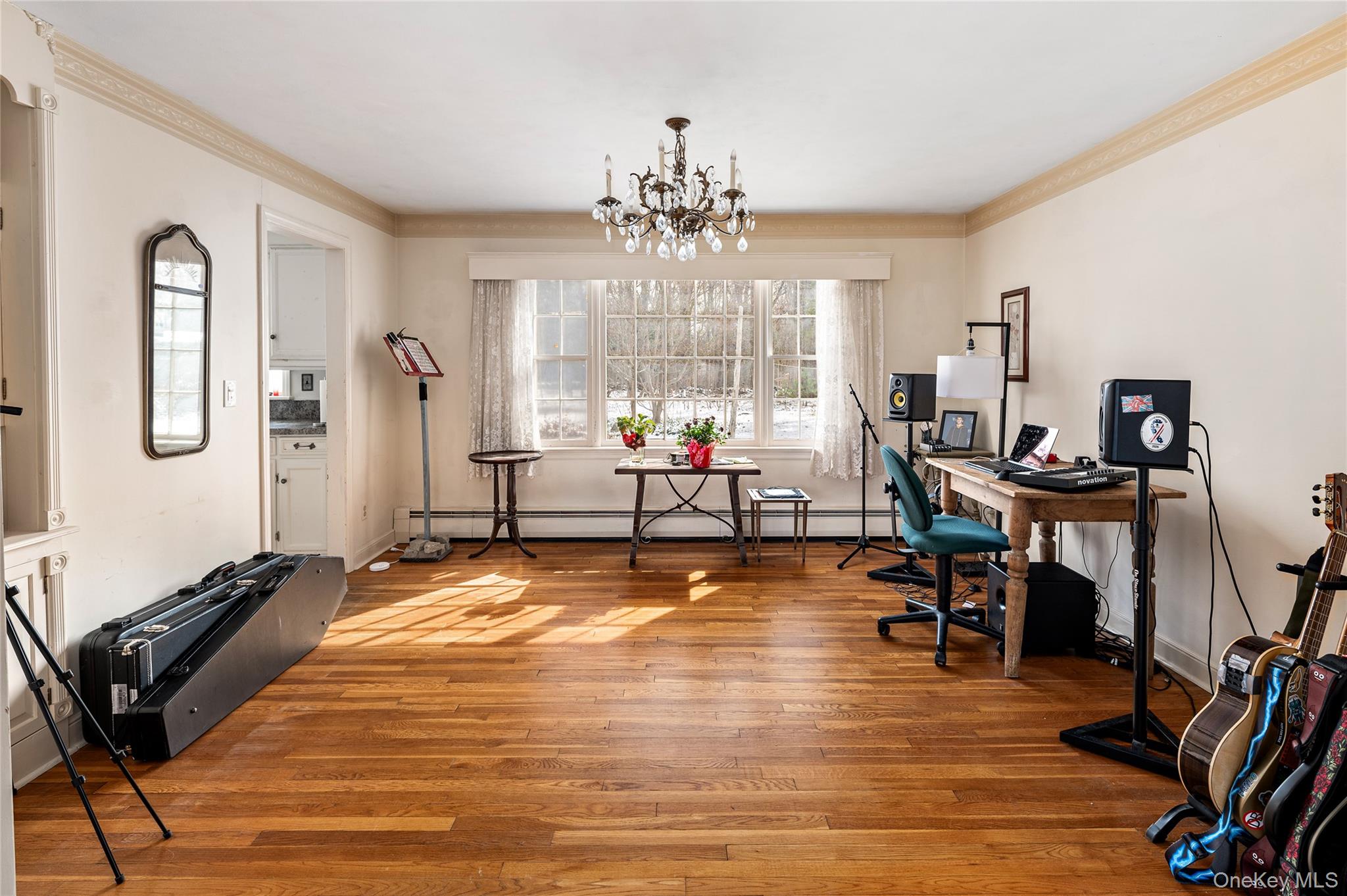 50 W Road South Salem, NY 10590 - Photo 7 of 29 a living room with furniture and a chandelier