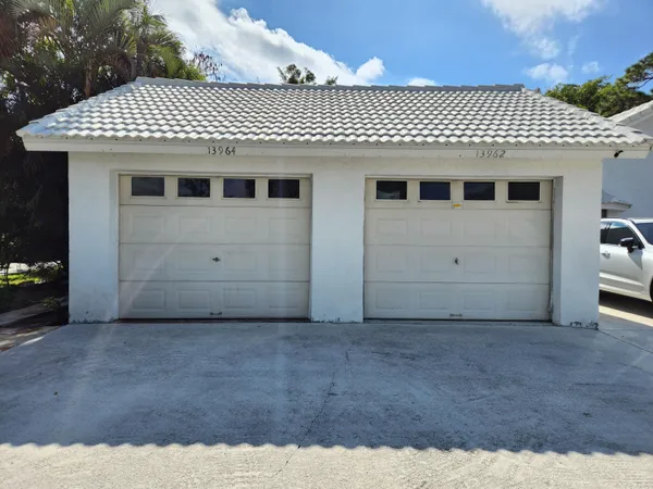 a view of a white house