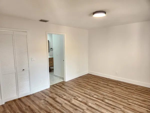 wooden floor in an empty room